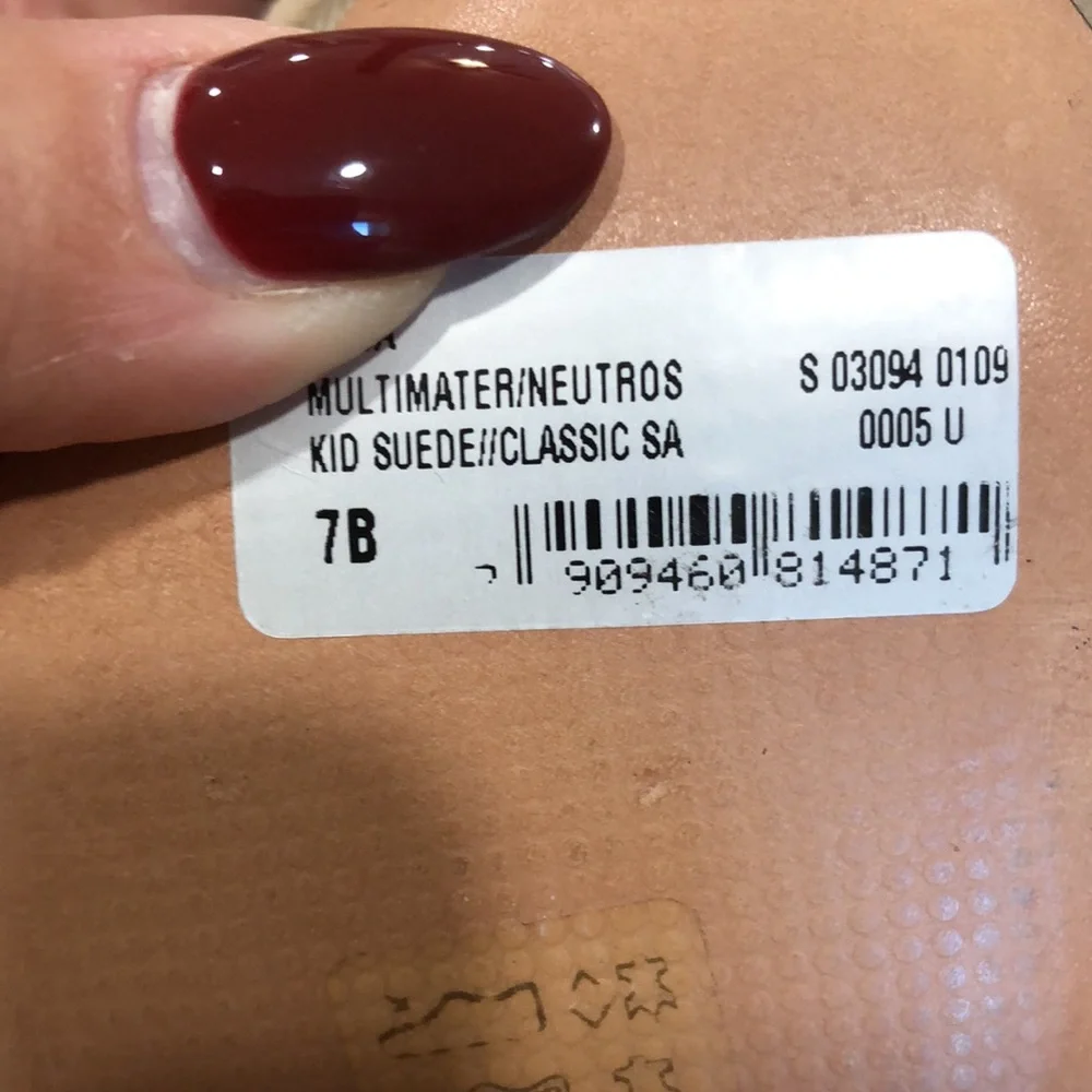 Brand knew Abound  dress shoe gorgeous metallics - Picture 3 of 3